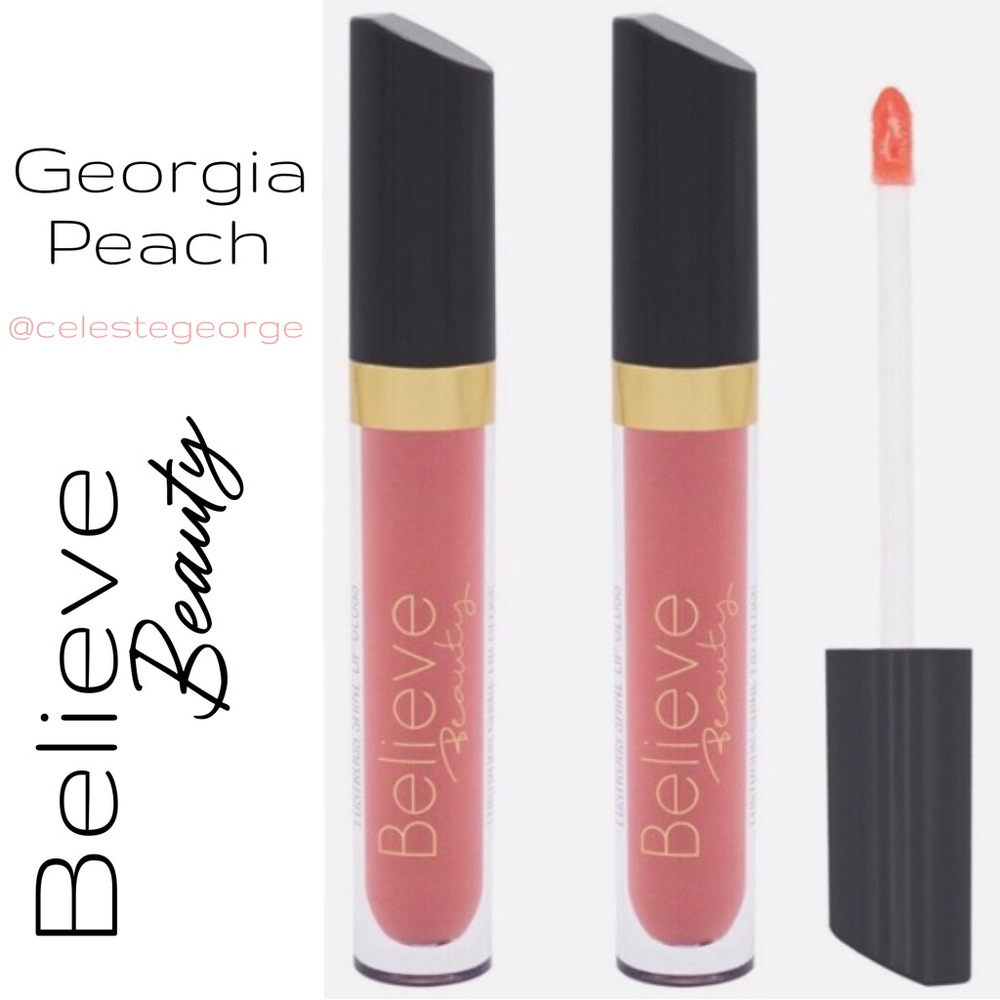 Believe Beauty | Georgia Peach Lip Gloss